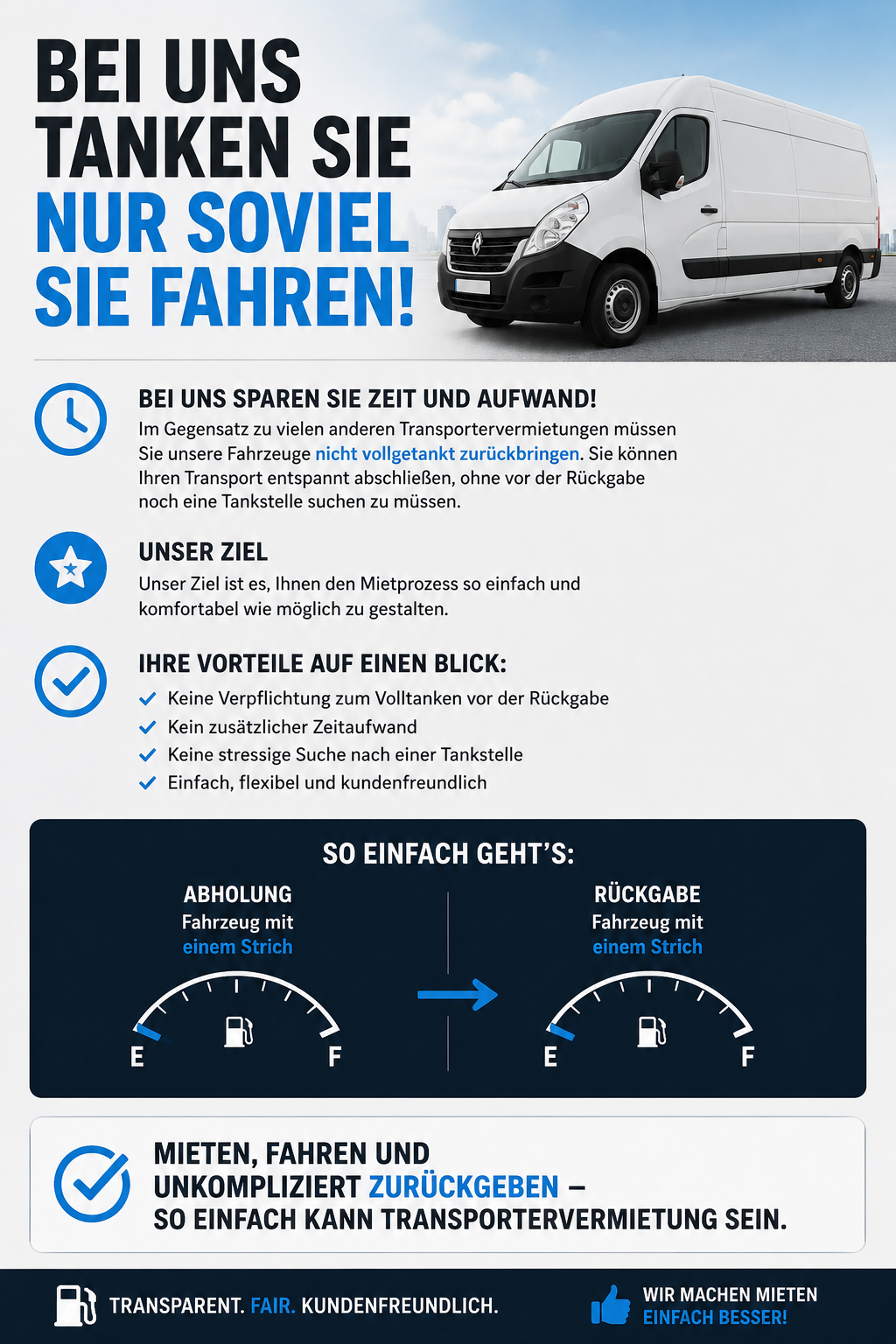 NBG Performance – Bei uns tanken Sie nur so viel, wie Sie fahren